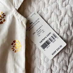 Carter's 9M ベビーチュニックとパンツセットの画像
