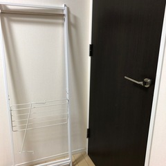 値下げ　折り畳み物干し　ランドリー スタンド  洋服掛け　部屋干し 収納 室内物干し 折りたたみ 物干し ハンガーラック の画像