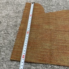 昭和レトロ 橙茶色ハギレ