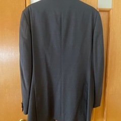 処分‼️【クリーニング済み】3ボタンブレザー(濃灰系)の画像