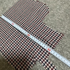 昭和レトロ 千鳥格子ハギレの画像