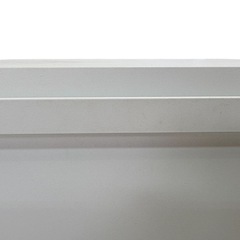 NO.2245 tower ブレッドケース スチール ホワイト キッチン収納 家具 中古の画像