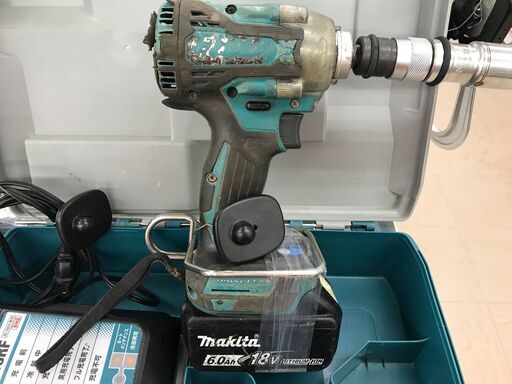 ✨マキタ　中古　TW300DRGX　インパクトレンチ　18V　バッテリー×2　充電器　ケース付き✨うるま市田場✨✨
