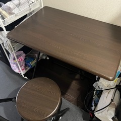ニトリ　折りたたみデスク＆チェア