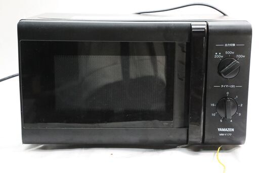 ◆ 　YAMAZEN ヤマゼン 山善 電子レンジ 　MW-Y177(B)　　#30980　◆
