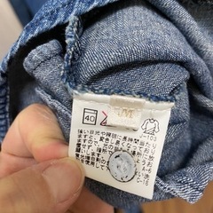 Vis デニムワンピースの画像