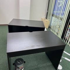 【未使用品】オフィスデスク 作業机　引き出し付き