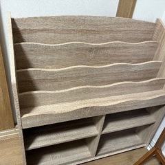 ロウヤ　LOWYA 絵本棚 おもちゃ収納