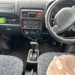 【岡山】個人 honda ホンダ バモス AT オートマ 車検令和8年9月 後期 仕様 LED カスタム デイトナ キャンプの画像