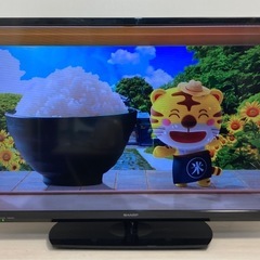 SHARP 32型液晶テレビ　2T-C32AE1の画像