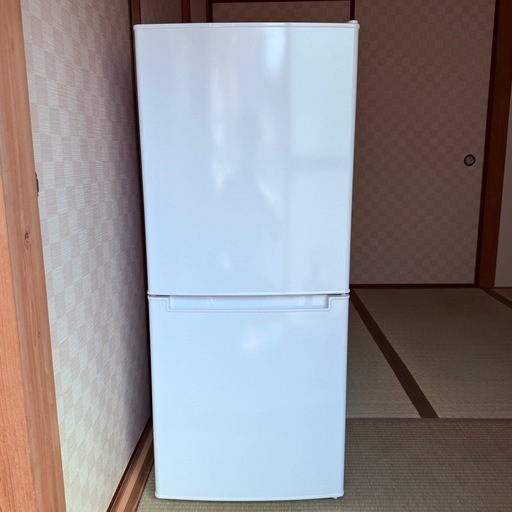 106L 2ドア 冷蔵庫 NTR-106 2019年製 ホワイト