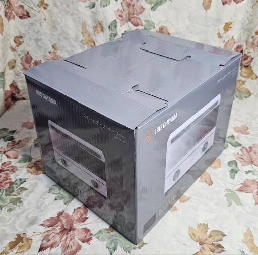 最終値下げ　未開封　IRIS OHYAMA スチームオーブントースター SOT-011-W