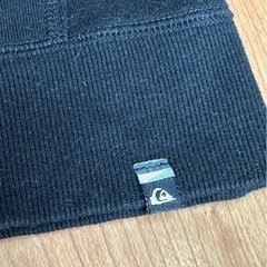 【Quiksilver 】グラフィックパーカー / ブラック / フルジップの画像