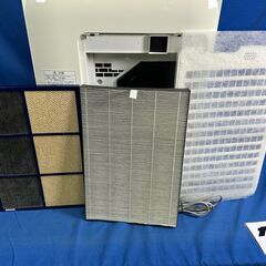 【動作保証あり】SHARP シャープ 2016年 KI-FX55-W 加湿空気清浄機 プラズマクラスター【管理KRK1067】の画像