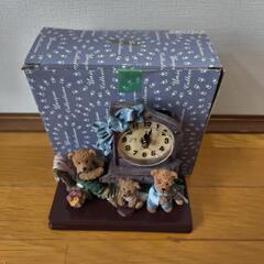 レトロな置き時計の画像