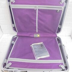 ALI MaxG スーツケース 4輪 約35L 2泊～4泊程度 ネイビー カギ2個付き 機内持ち込み不可 キャリーバッグ キャリーケース アリマックス 札幌市 白石店の画像