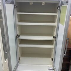 パモウナ　2枚扉食器棚　W600×D445×H1870　【ジャングルジャングル堺初芝店】　堺市（東区　西区　北区　南区　堺区　美原区）高石市　泉大津市　忠岡町　和泉市　松原市　大阪狭山市の画像