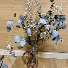 ドライフラワー　花瓶　セット
