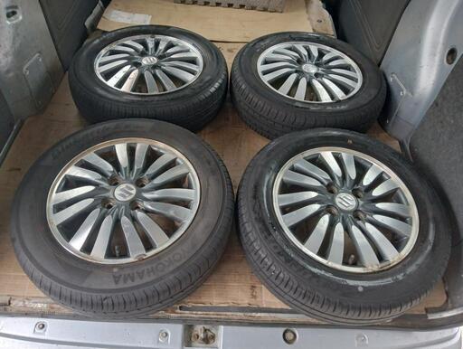 中古 14インチ アルミ VORS 4本セット<BR>アクア ヴィッツ