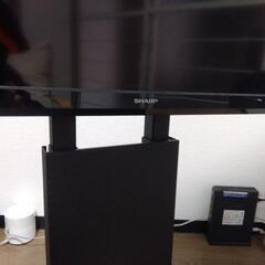 液晶TV+スタンド、標準台ありの画像