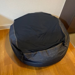 【綿デニムカバー付き】体にフィットするソファ　無印良品