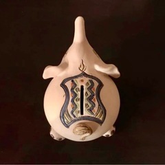 【アジアン雑貨】像の貯金箱の画像