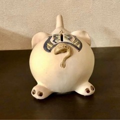 【アジアン雑貨】像の貯金箱の画像