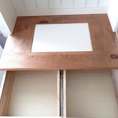 食器棚 収納棚　フレンチカントリー　アンティーク　ナチュラルの画像