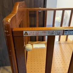 カトージ　ミニベビーベッド　の画像