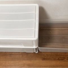 ニトリ　収納ケース　ワイドの画像