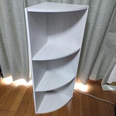 【お譲り先決まりました】コーナーラック W30cm×D30cm×...