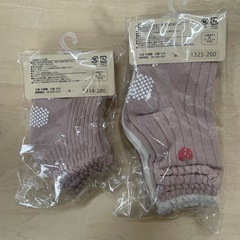 新品上履き、靴下の画像