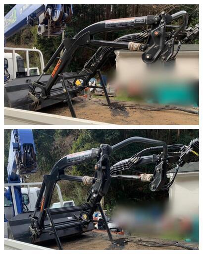 長崎発 イセキ フロントローダー NTLA35 グレイタスローダー