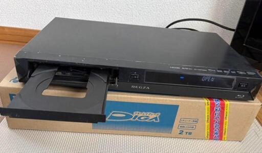 販売済　　REGZA　ブルーレイレコーダー