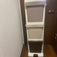 リッチェル 分別ストッカー3段 G 35000
