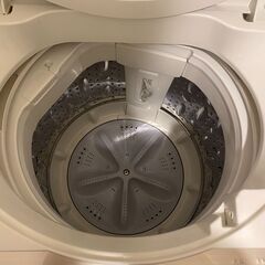 【状態良い】シャープ 洗濯機 4.5kg ES-GE4B 2017年製 縦型 一人暮らしの画像