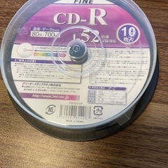 リーダーメディアテクノ CD-R FINE FICR52X10P