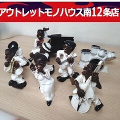 フィギュア ジャズバンド 欠品あり 中古 8体プラスドラムのみ ...