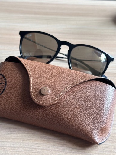 rayban ミラーサングラス(ゴールド)