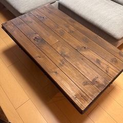 ウッドテーブル　天然木