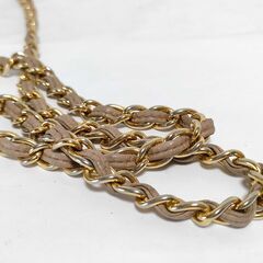 【美品】シャネル　マトラッセ　ラムスキン　フリンジ　チェーンショルダーバッグ