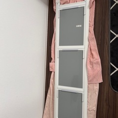 鏡　ドアかけミラー　IKEA 姿見　GARNESドア掛けミラー　イケア　の画像