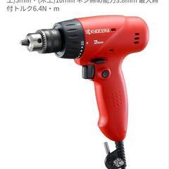 RYOBIドライバドリル　未使用に近い