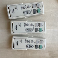 リモコン付きシーリングライト 3台の画像