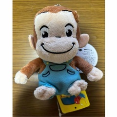 おさるのジョージキーホルダーの画像