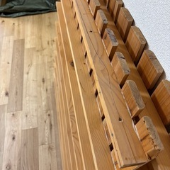 すのこ2個セット シングルベットサイズの画像