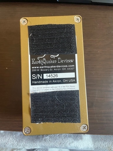 Earthquaker Devices Hoof エフェクター