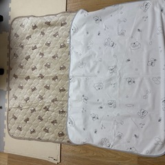 敷きパッド
&防水シーツ