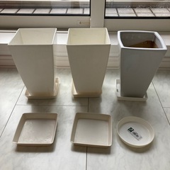 植木鉢　プランターの画像