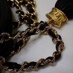 CHANEL  シャネル マトラッセ　 チェーンショルダーバッグ 　ブラックの画像